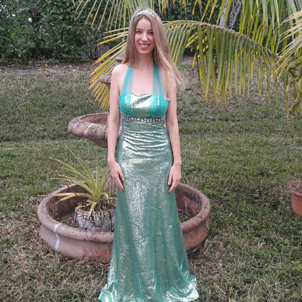 Gorgeous evening gown/prom dress